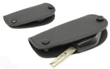 Кожаный футляр для ключа BMW Leather Key Case, Black, артикул 51217006821