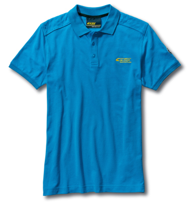 Мужская рубашка-поло BMW Motorrad GS Adventure Polo-shirt, for Men, Light Blue