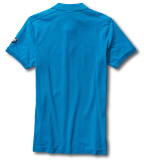 Мужская рубашка-поло BMW Motorrad GS Adventure Polo-shirt, for Men, Light Blue, артикул 76818561197
