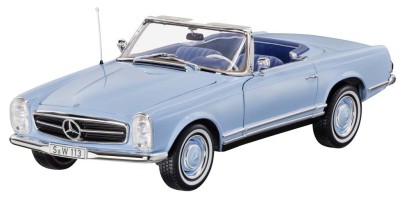 Модель Mercedes-Benz 230 SL, Pagoda, W113, 1963-1967, Horizon Blue, 1:18 Scale