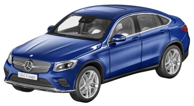 Модель Mercedes-Benz GLC Coupé, Brilliant Blue, 1:18 Scale
