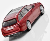 Модель Mercedes-Benz E-Class Estate, AMG Line, Designo Hyacinth Red Metallic, Scale 1:43, артикул B66960382