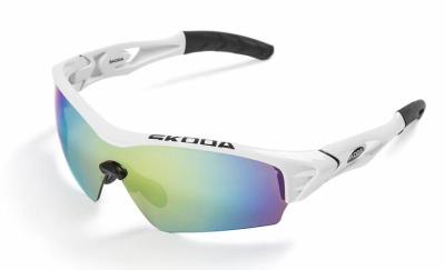 Спортивные солнцезащитные велоочки Skoda Bike Sunglasses, White