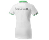 Женская рубашка-поло Skoda Women’s Polo Shirt, Event, White, артикул 81171XS