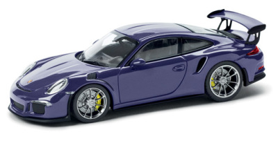 Модель автомобиля Porsche 911 (991) GTS RS, Scale 1:43, Ultraviolet