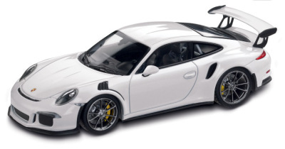 Модель автомобиля Porsche 911 (991) GTS RS, Scale 1:43, White