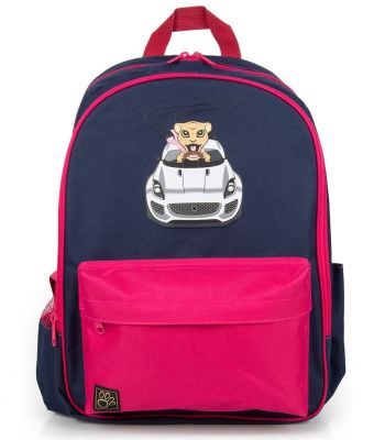 Детский рюкзак Jaguar Kids Backpack, Navy/Pink
