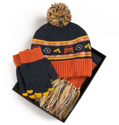 Детский набор из шапки, шарфа и перчаток Land Rover Children Winter Set