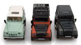 Набор моделей Land Rover Defender Final Edition, 3 Piece Set, Scale 1:76, артикул LDDC019MXZ