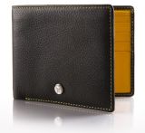 Кожаный кошелек Jaguar Ultimate Wallet, Black, артикул JDLG718BKA
