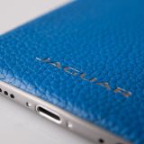 Кожаная крышка-чехол Jaguar для iPhone 7 Plus Leather Case, Blue, артикул JDPH860BLA