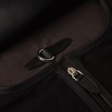 Кожаный портплед для перевозки костюма Jaguar Leather Suit Carrier, Black, артикул JBLU342BKA