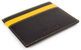 Кожаный футляр для кредитных карт Jaguar Ultimate Card Case, Black, артикул JDLG717BKA