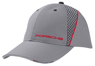 Бейсболка Porsche Baseball Cap, Grey/Red, Racing Collection