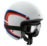 Мотошлем BMW Motorrad Helmet Legend Tricolor, артикул 76318354302