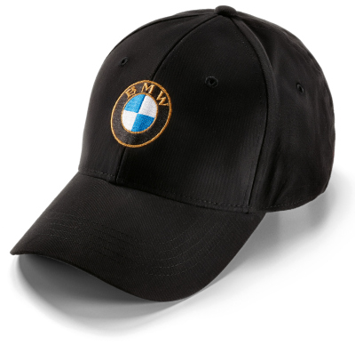 Бейсболка BMW Motorrad Baseball Cap, Gold Line, Black