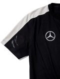 Мужская футболка Mercedes Men's T-shirt, AMG DTM, Black/White/Grey, артикул B67995271
