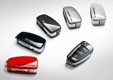 Пластиковая крышка для ключа Audi Key Cover With Quattro Design, Misano Red, артикул 8V0071208AZ3M