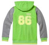Детская толстовка Mercedes Children's Sweat Jacket, Green/Grey, артикул B66953197