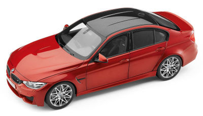 Модель автомобиля BMW M3 Competition (F80), Scale 1:18, Sakhir Orange