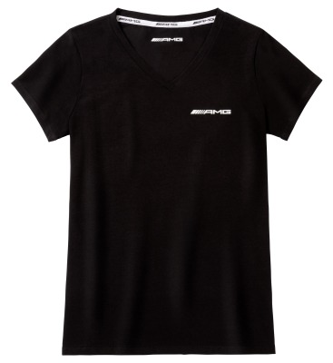 Женская футболка Mercedes Women's T-shirt, AMG, Black