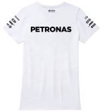 Женская футболка Mercedes AMG Petronas Women's T-shirt, Driver, White, артикул B67995363