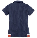 Женская рубашка-поло BMW Golfsport Fashion Polo Shirt, Ladies, Navy Blue, артикул 80142446337