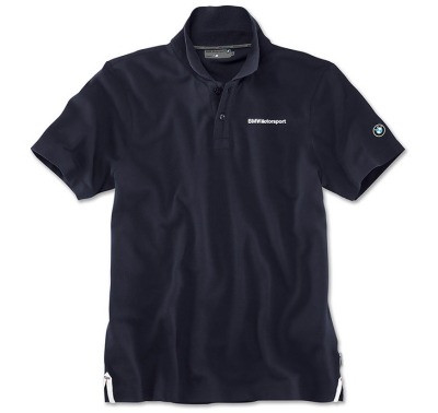 Мужская рубашка-поло BMW Motorsport Polo Shirt, Men, Team Blue