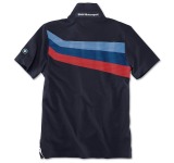 Мужская рубашка-поло BMW Motorsport Polo Shirt, Men, Team Blue, артикул 80142446431