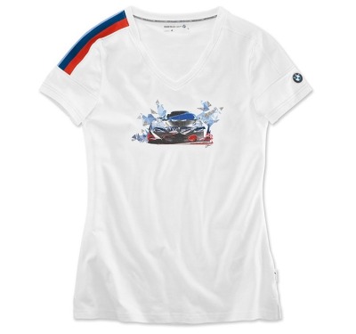 Женская футболка BMW Motorsport Motion T-Shirt, Ladies, White