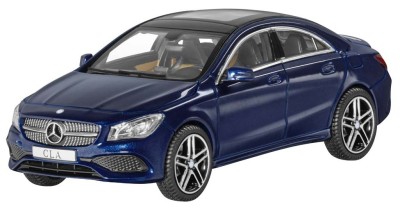 Модель Mercedes-Benz CLA, Coupé, Cavansite Blue, Scale 1:43