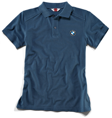 Мужская рубашка-поло BMW Motorrad Logo Classic Polo Shirt, Men, Blue