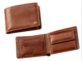 Кожаный кошелек BMW Motorrad Leather Wallet, Brown, артикул 76898352974