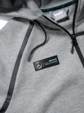 Мужская толстовка Mercedes AMG Petronas F1 Men's Sweat Jacket, Grey, артикул B67997099
