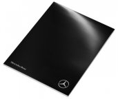 Блокнот Mercedes-Benz Writing Pad 2017, Black/White