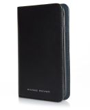 Кожаный чехол-книжка Range Rover для iPhone 7 Plus, черный, артикул LDPH858BKA