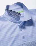 Мужская рубашка поло Mercedes-Benz Men's Polo Shirt, Boss Green, Navy / Pale blue, артикул B66958389