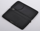 Кожаное портмоне Nissan Leather Wallet, Black, артикул 999TRAVEL1049