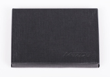 Зажим для банкнот из гладкой кожи Mazda Smoot Leather Money Clip, Black, артикул 830077549