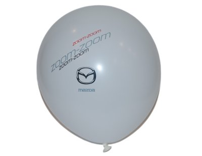 Воздушные шарики Mazda Baloon Zoom-Zoom, White