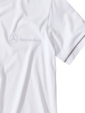 Мужская футболка Mercedes Men's T-shirt, white/grey elements, артикул B66958279