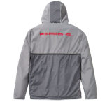 Куртка-ветровка унисекс Porsche Unisex Windbreaker Jacket, Racing, Grey, артикул WAP4540XS0H