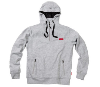 Мужская толстовка с капюшоном Audi Sport Mens Sweat Hoody, Grey