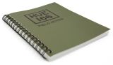 Маленькая записная книжка Land Rover Hue Note Book Small A6 - Green, артикул LDNB561GNA