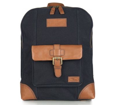 Рюкзак Land Rover Heritage Back Pack, Navy/Brown