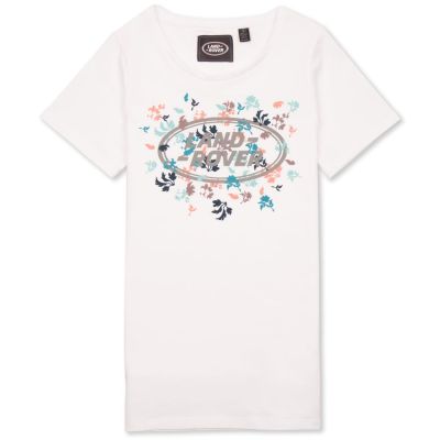 Женская футболка Land Rover Women's Graphic T-shirt, White