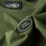 Мужская футболка Land Rover Men's Oval Badge T-shirt, Green, артикул LBTM083GNB