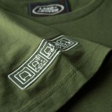 Мужская футболка Land Rover Men's Oval Badge T-shirt, Green, артикул LBTM083GNB