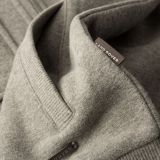 Мужская кофта Land Rover Men's Full Zip Knitted Sweatshirt, Grey Marl, артикул LCZM325GMB