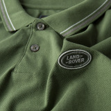Мужская рубашка-поло Land Rover Men's Oval Badge Polo Shirt, Green, артикул LBPM078GNB